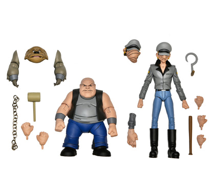 Teenage Mutant Ninja Turtles (Cartoon) - Short Gangster &amp; Tall Thug 7” Scale Action Figures (2-Pack) on the NECA Store