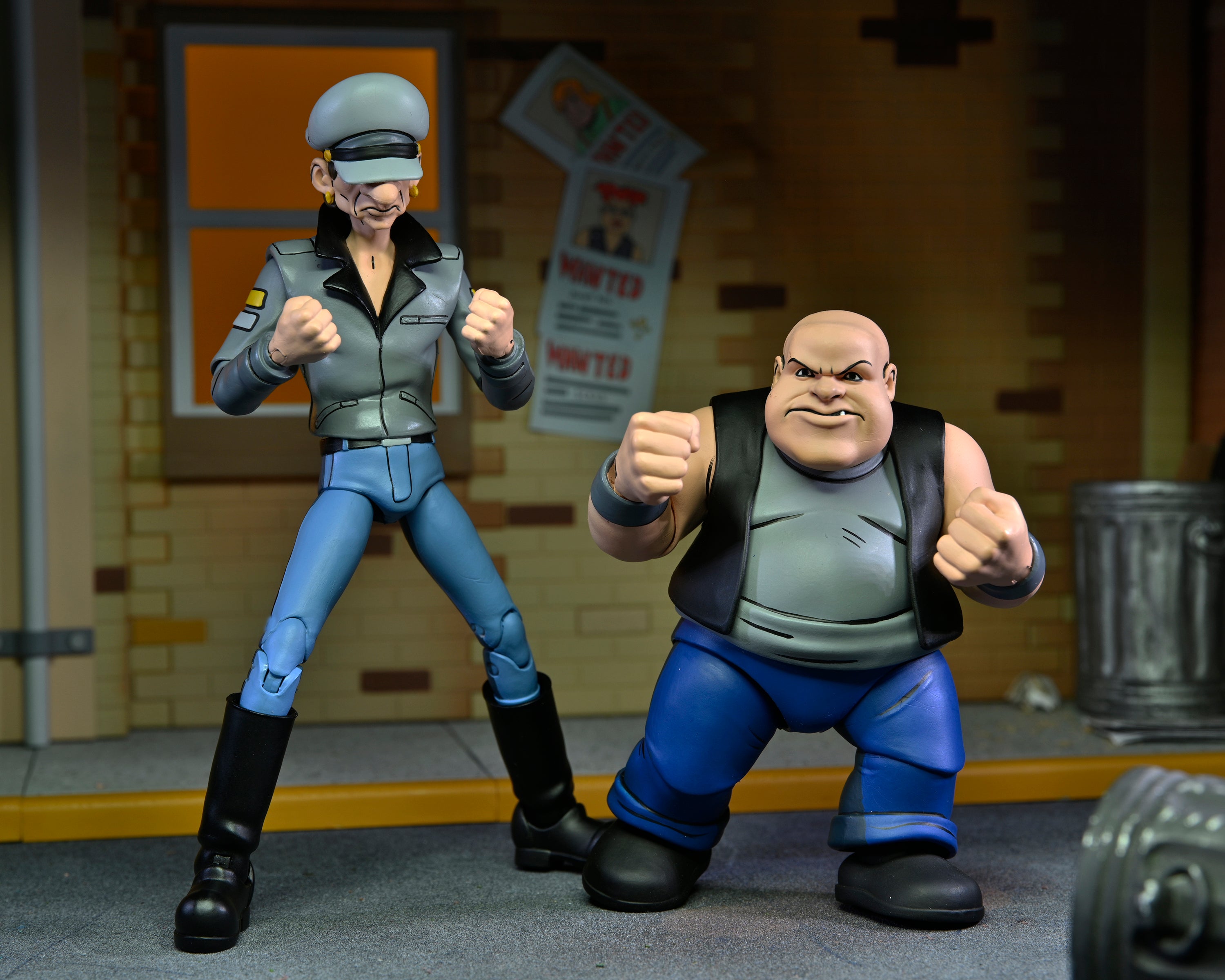 Teenage Mutant Ninja Turtles (Cartoon) - Short Gangster &amp; Tall Thug 7” Scale Action Figures (2-Pack) on the NECA Store