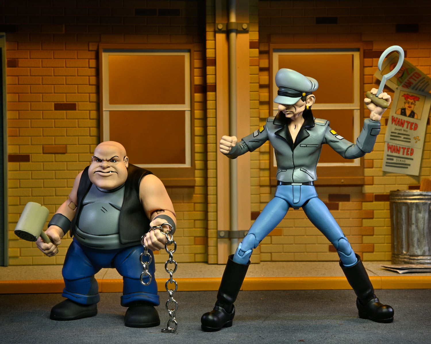 Teenage Mutant Ninja Turtles (Cartoon) - Short Gangster &amp; Tall Thug 7” Scale Action Figures (2-Pack) on the NECA Store