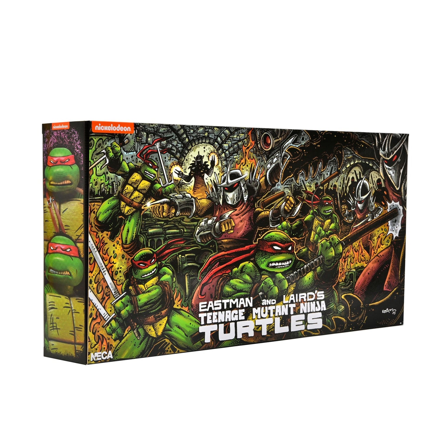 Teenage Mutant Ninja Turtles (Mirage Comics) - Leonardo, Raphael, Michelangelo, and Donatello 7" Scale Action Figure 4-Pack - NECA