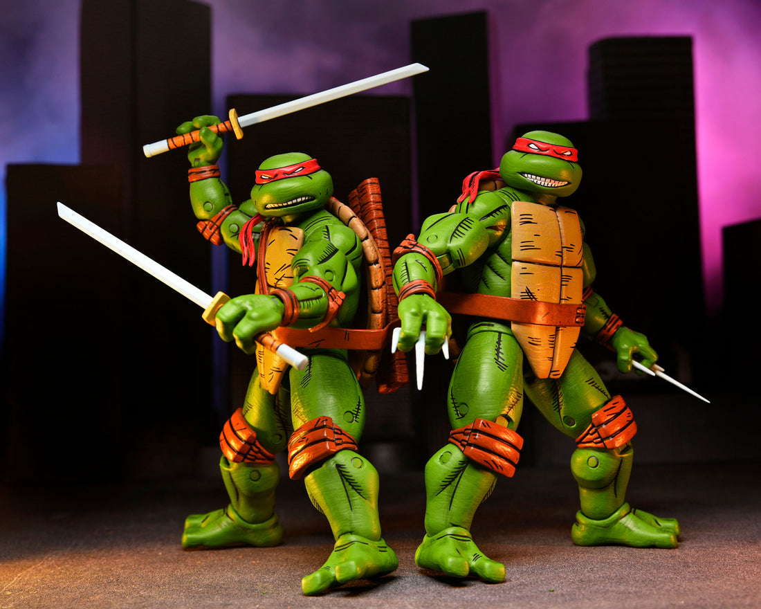 Teenage Mutant Ninja Turtles (Mirage Comics) - Leonardo, Raphael Scale Action Figure