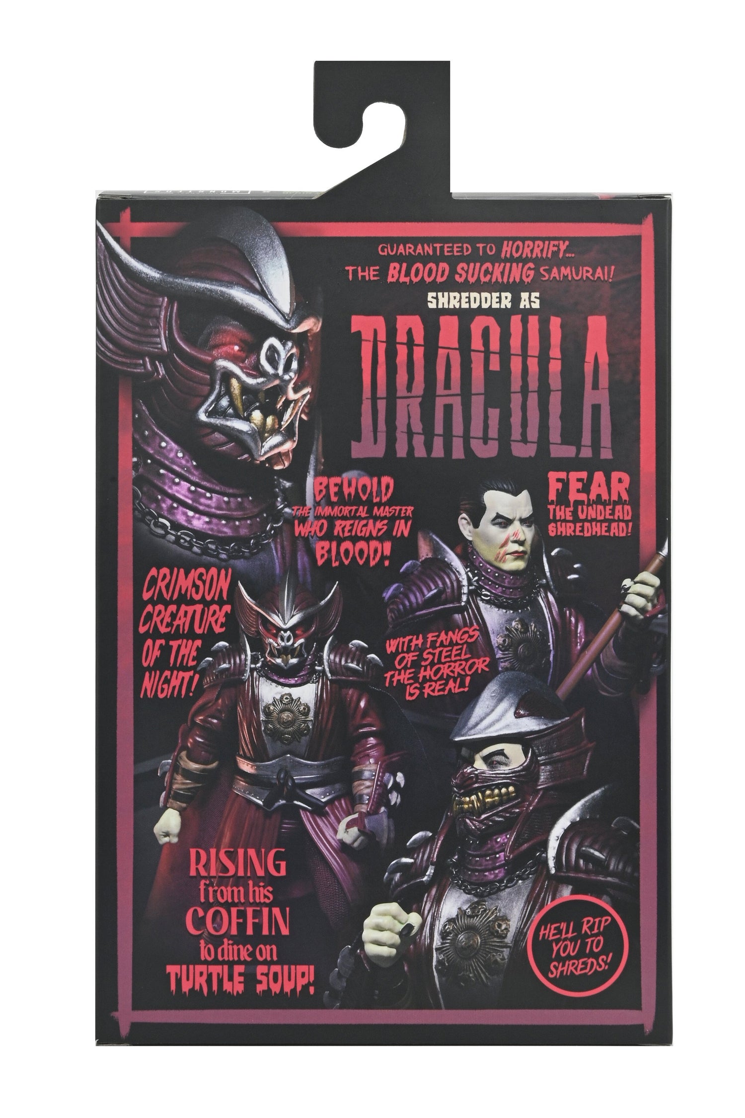 Universal Monsters x Teenage Mutant Ninja Turtles - Shredder as Dracula 7” Scale Action Figure on the NECA Store