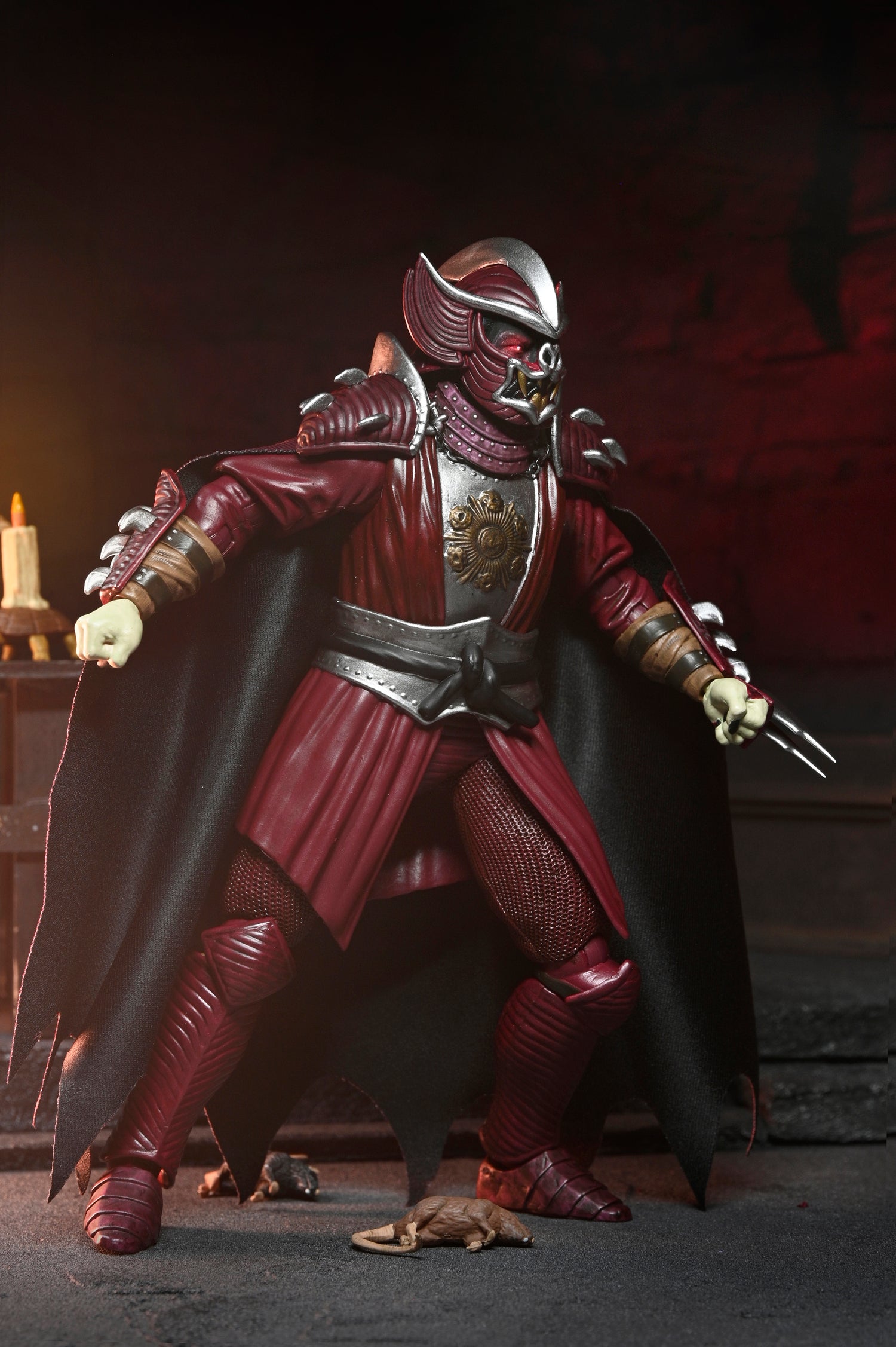 Universal Monsters x Teenage Mutant Ninja Turtles - Shredder as Dracula 7” Scale Action Figure on the NECA Store