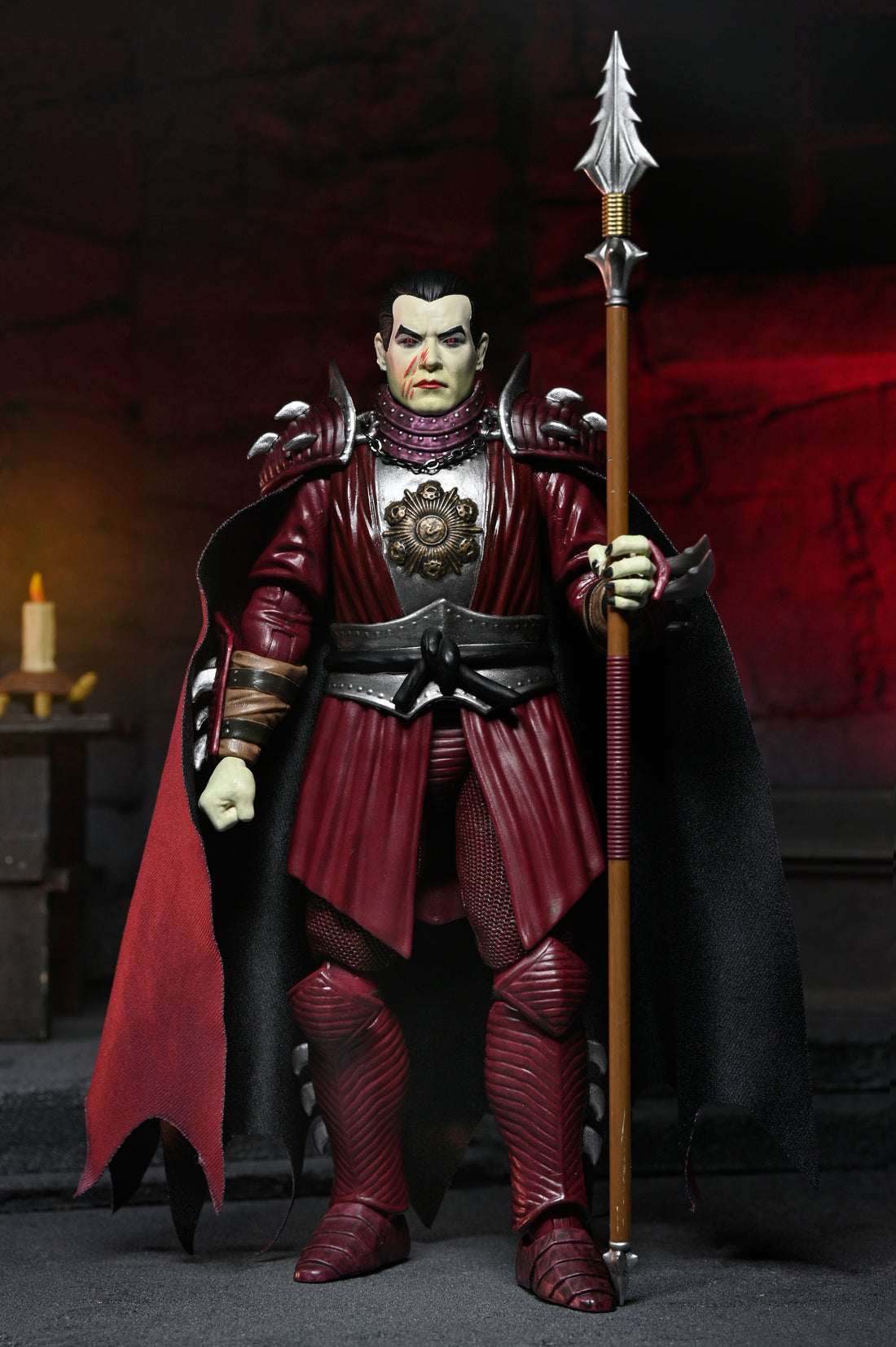 Universal Monsters x Teenage Mutant Ninja Turtles - Shredder as Dracula 7” Scale Action Figure on the NECA Store
