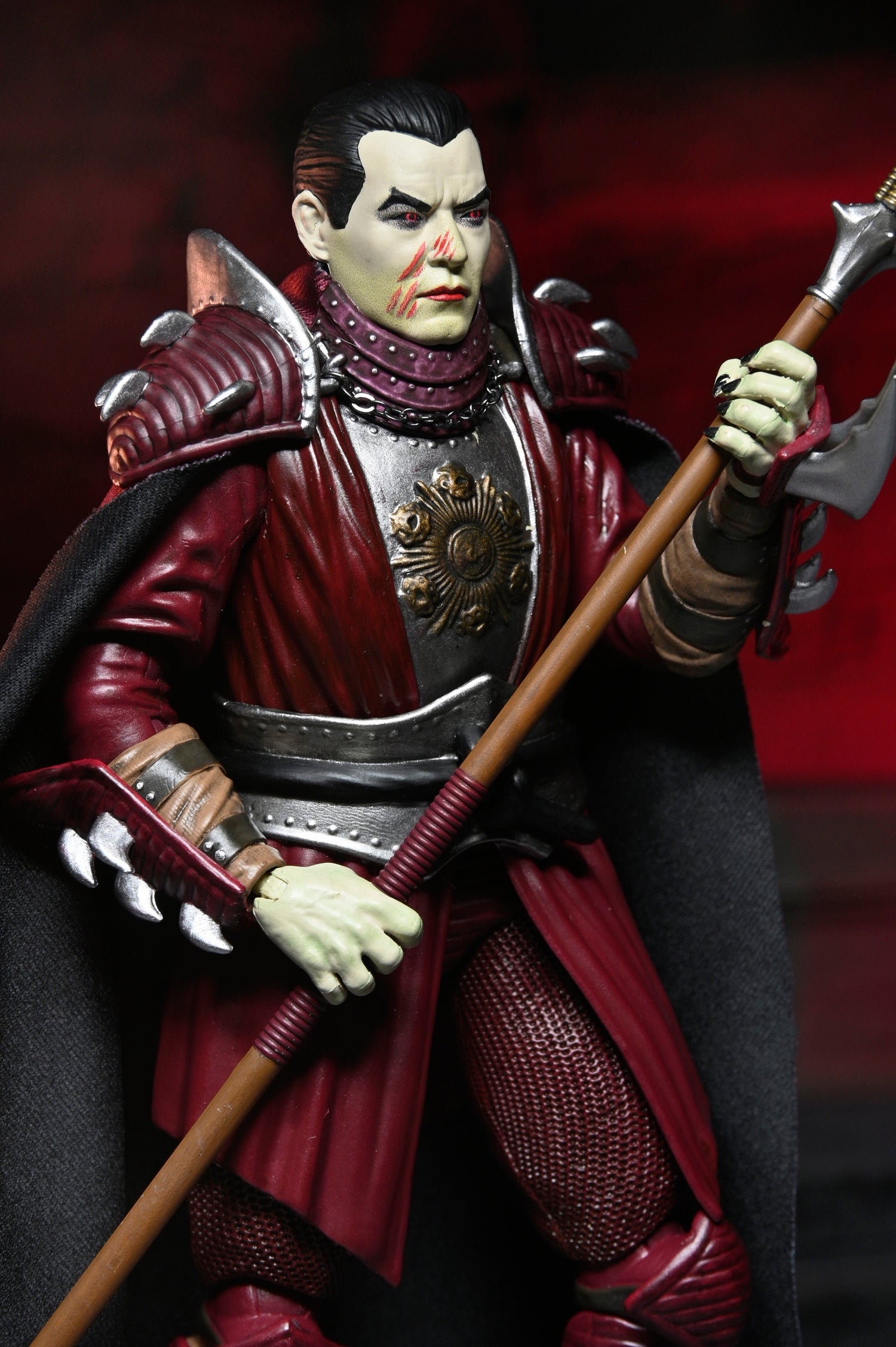 Universal Monsters x Teenage Mutant Ninja Turtles - Shredder as Dracula 7” Scale Action Figure on the NECA Store
