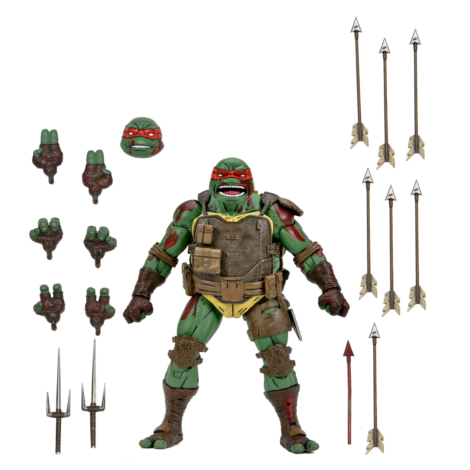 Ultimate First to Fall Raphael 7” Scale Action Figure With Accessories
