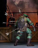 Ultimate First to Fall Raphael 7” Scale Action Figure Back