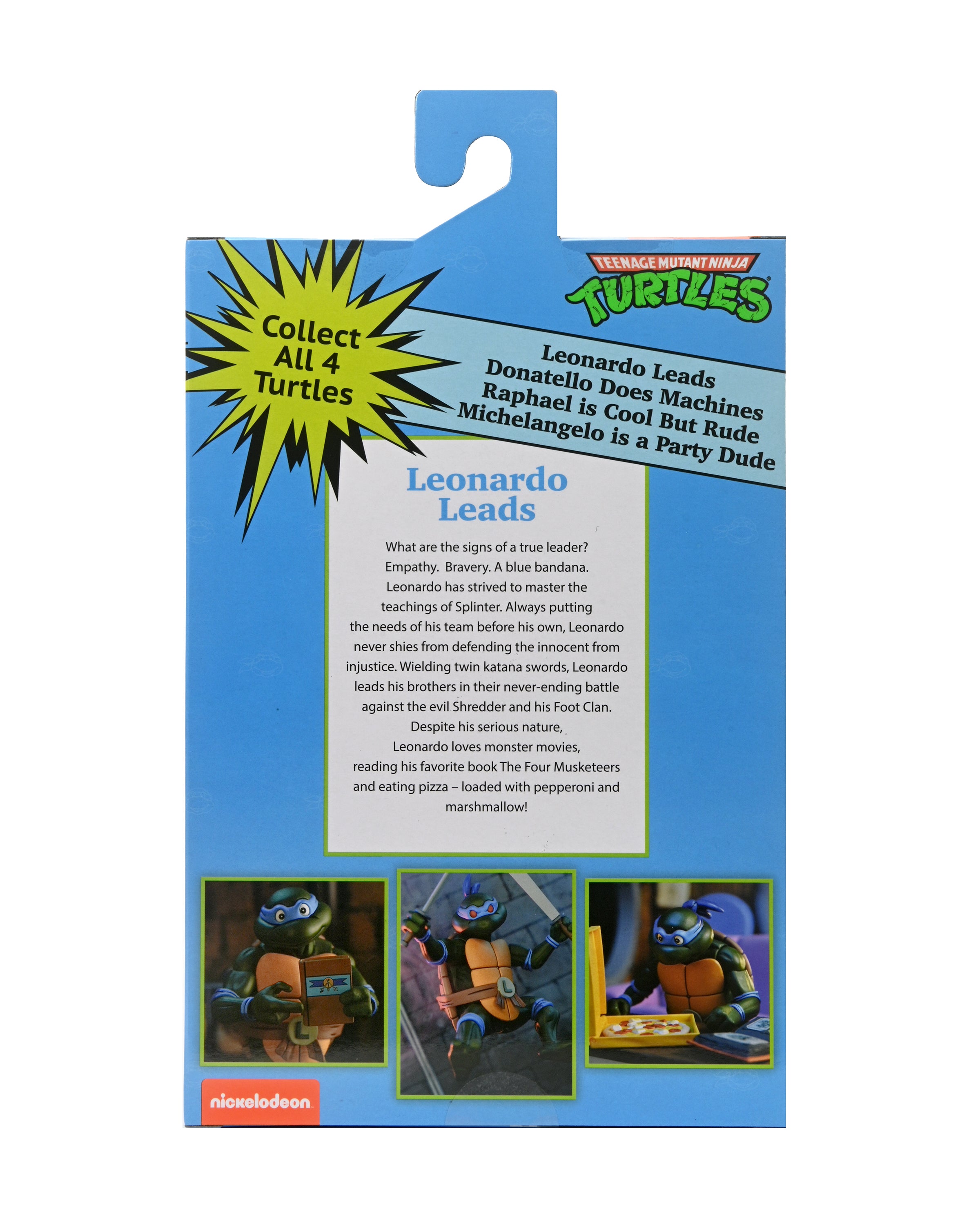 Teenage Mutant Ninja Turtles (Cartoon) - Ultimate Leonardo 7” Scale Action Figure (VHS)