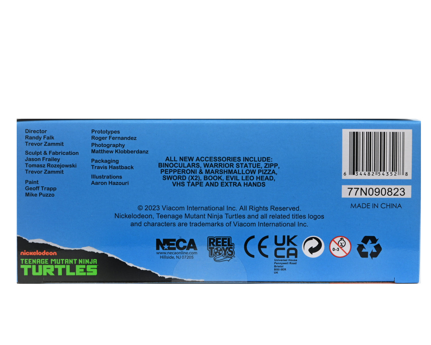 Teenage Mutant Ninja Turtles (Cartoon) - Ultimate Leonardo 7” Scale Action Figure (VHS)