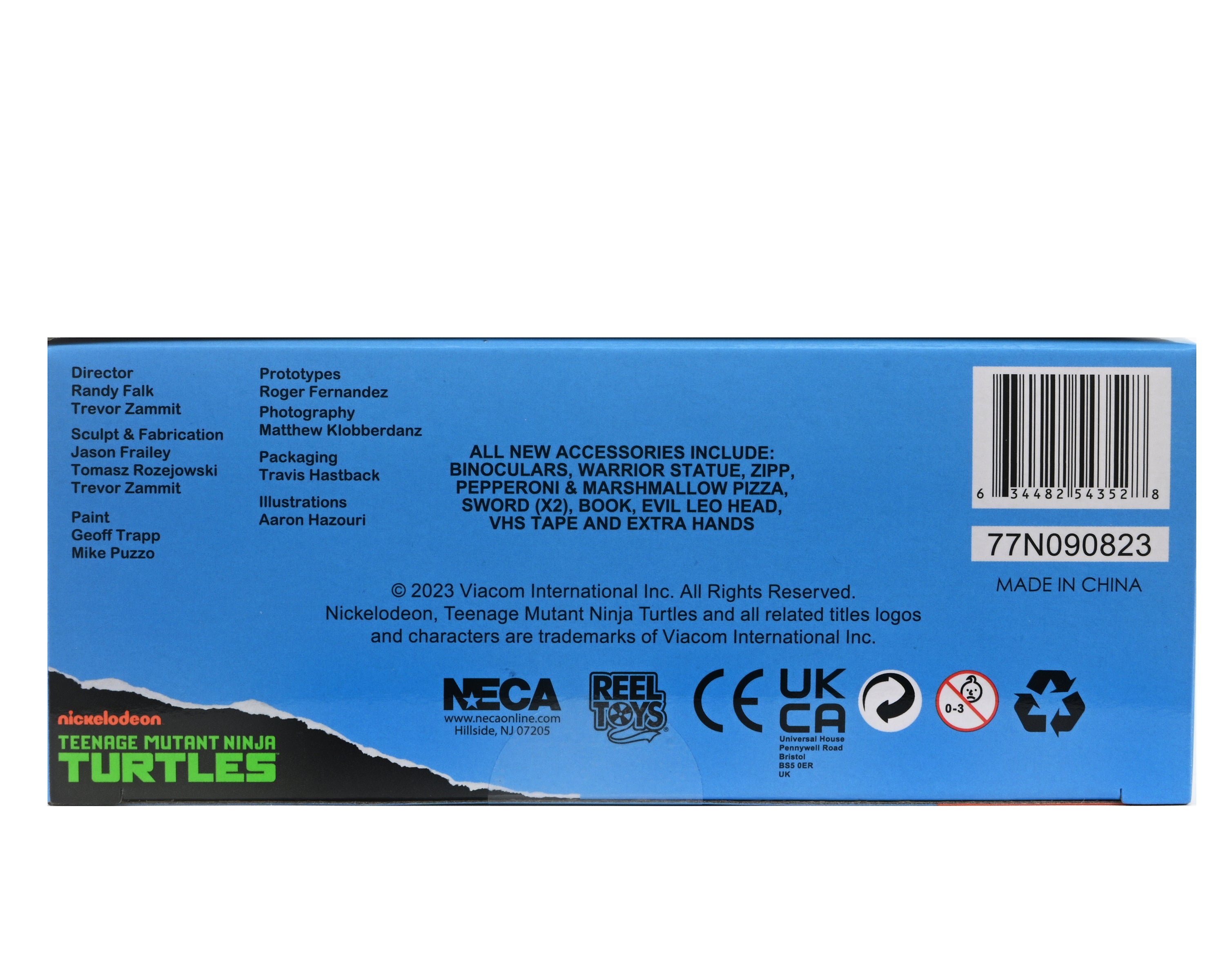 Teenage Mutant Ninja Turtles (Cartoon) - Ultimate Leonardo 7” Scale Action Figure (VHS)