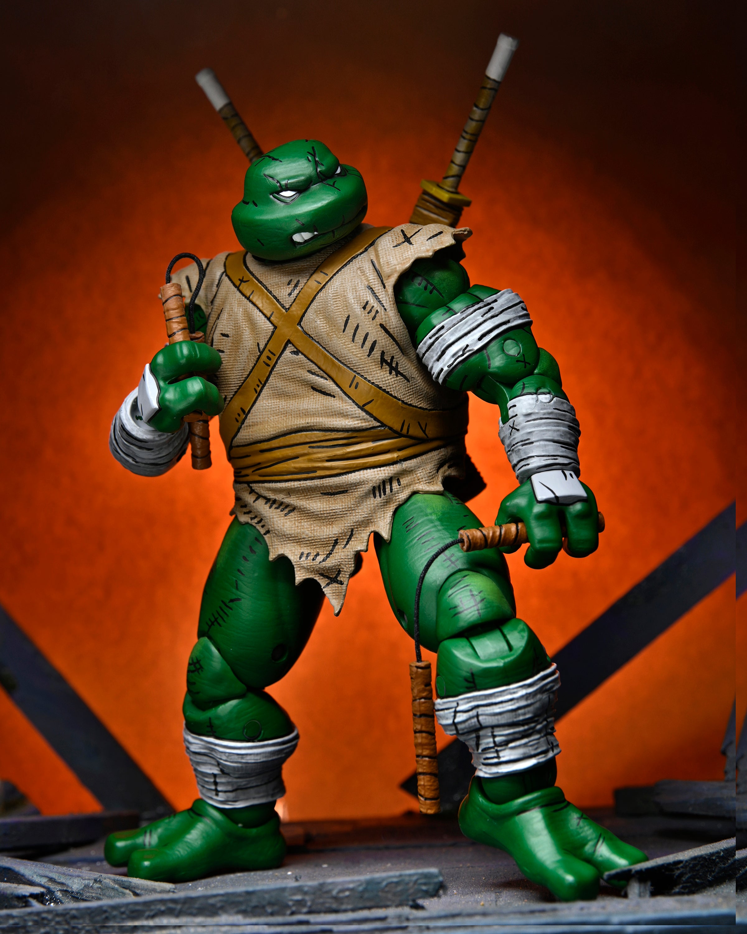 Teenage Mutant Ninja Turtles (Mirage Comics) - Michelangelo (The Wanderer) 7” Scale Action Figure on the NECA Store