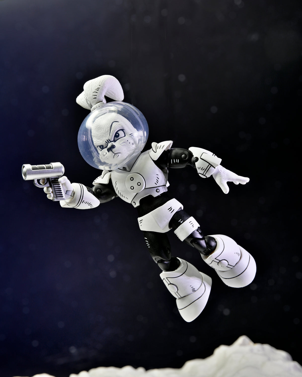 Usagi Yojimbo - Space Adventure Usagi Yojimbo Black &amp; White 7" Scale Action Figure