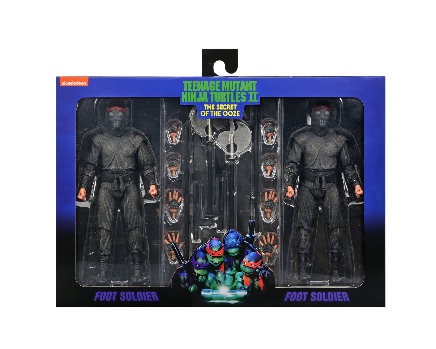 Teenage Mutant Ninja Turtles 2 - Foot Soldier with Weapons Rack 7” Scale Action Figures (2-Pack)