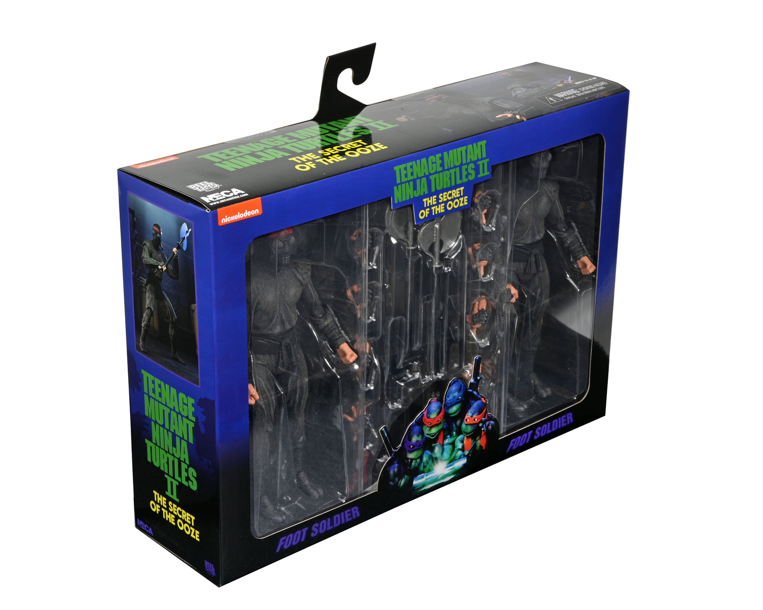 Teenage Mutant Ninja Turtles 2 - Foot Soldier with Weapons Rack 7” Scale Action Figures (2-Pack)
