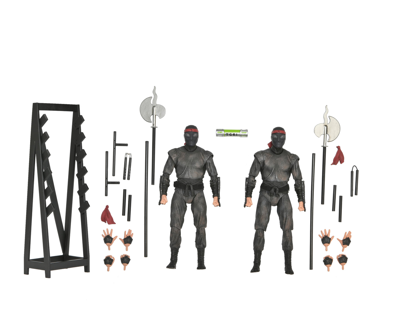 Teenage Mutant Ninja Turtles 2 - Foot Soldier with Weapons Rack 7” Scale Action Figures (2-Pack)