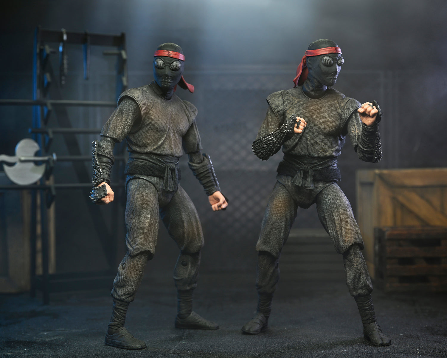 Teenage Mutant Ninja Turtles 2 - Foot Soldier with Weapons Rack 7” Scale Action Figures (2-Pack)