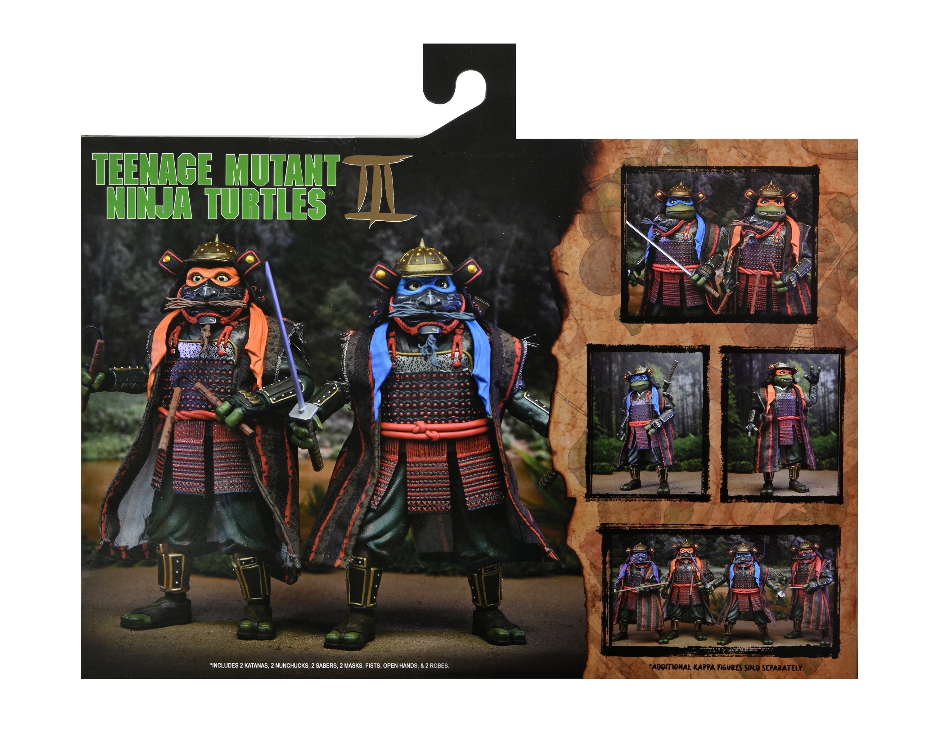 Teenage Mutant Ninja Turtles 3 - Leonardo and Michelangelo 7" Scale Action Figures (2-Pack)