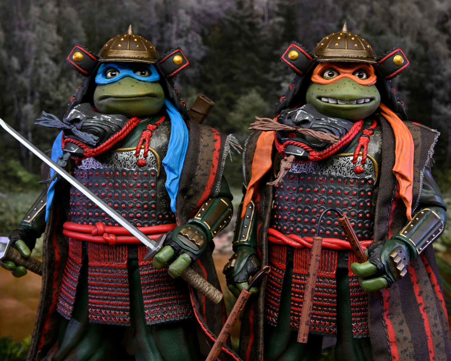 Teenage Mutant Ninja Turtles 3 - Leonardo and Michelangelo 7" Scale Action Figures (2-Pack)
