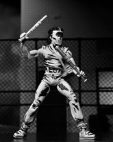 Teenage Mutant Ninja Turtles (Mirage Comics) - Black & White Casey Jones 7” Scale Action Figure - NECA