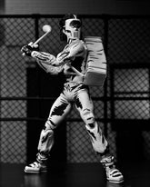 Teenage Mutant Ninja Turtles (Mirage Comics) - Black & White Casey Jones 7” Scale Action Figure - NECA
