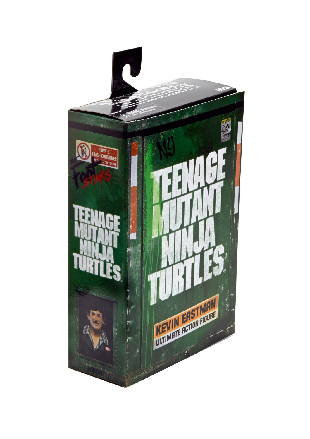 Teenage Mutant Ninja Turtles (1990 Movie) - Kevin Eastman as Garbage Man 7” Scale Action Figure (2024 Con Exclusive) - NECA