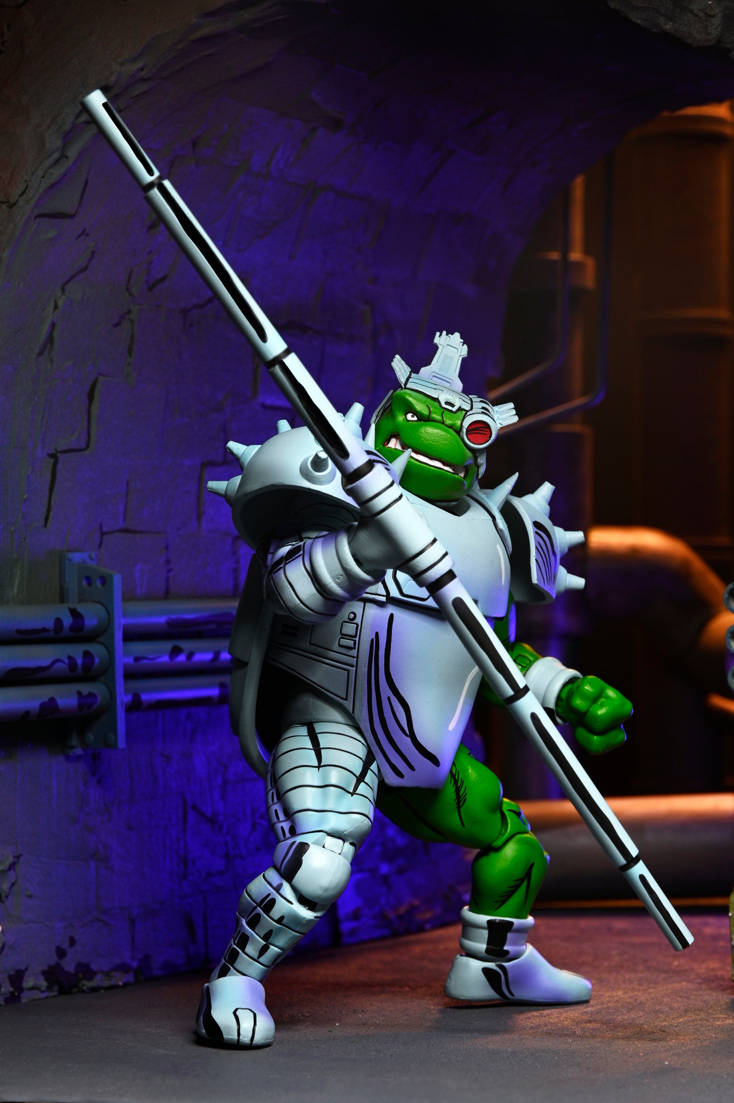 Teenage Mutant Ninja Turtles (Mirage Comics) - Cyborg Donatello 7&quot; Scale Action Figure - NECA
