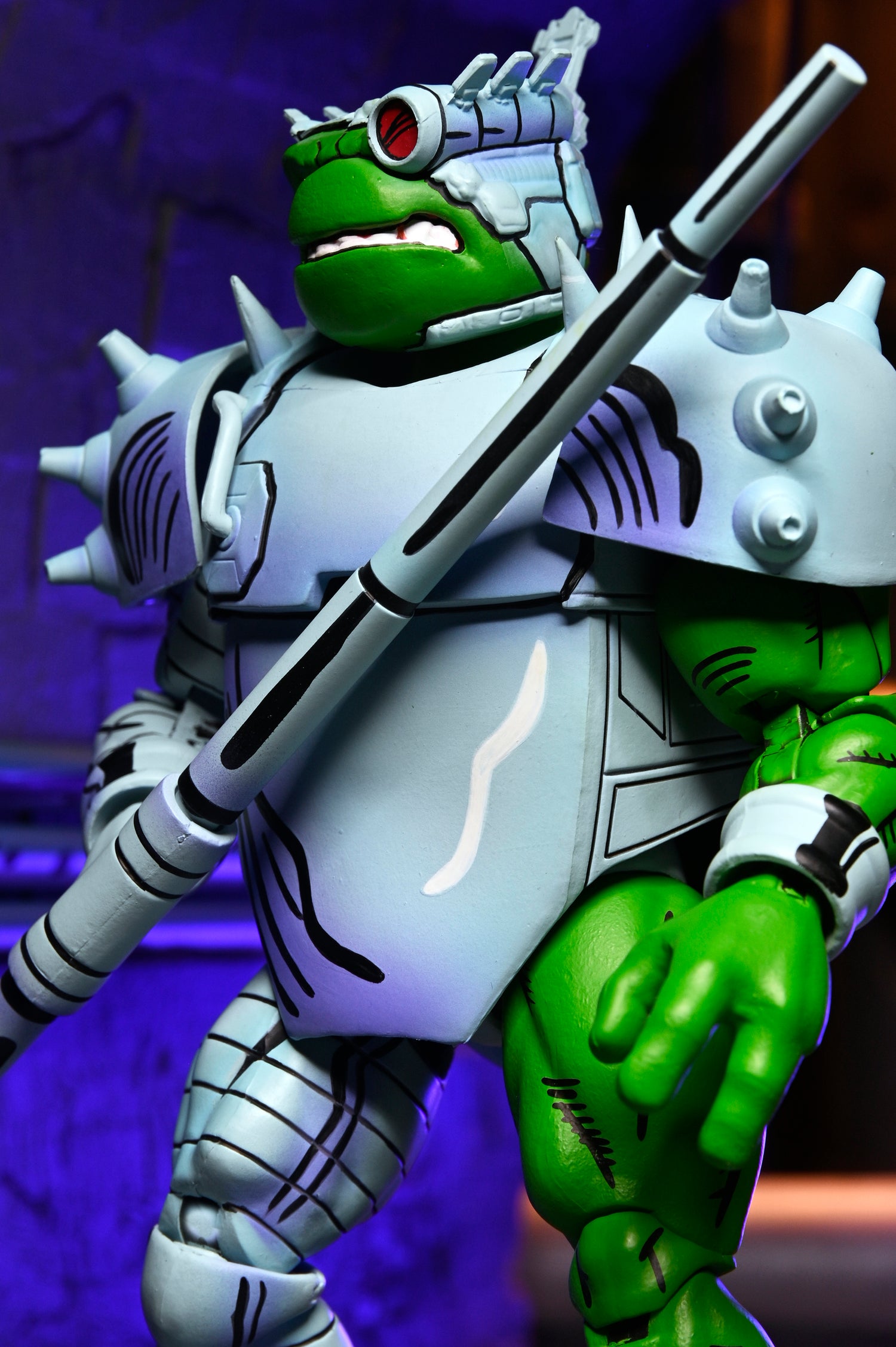 Teenage Mutant Ninja Turtles (Mirage Comics) - Cyborg Donatello 7&quot; Scale Action Figure - NECA