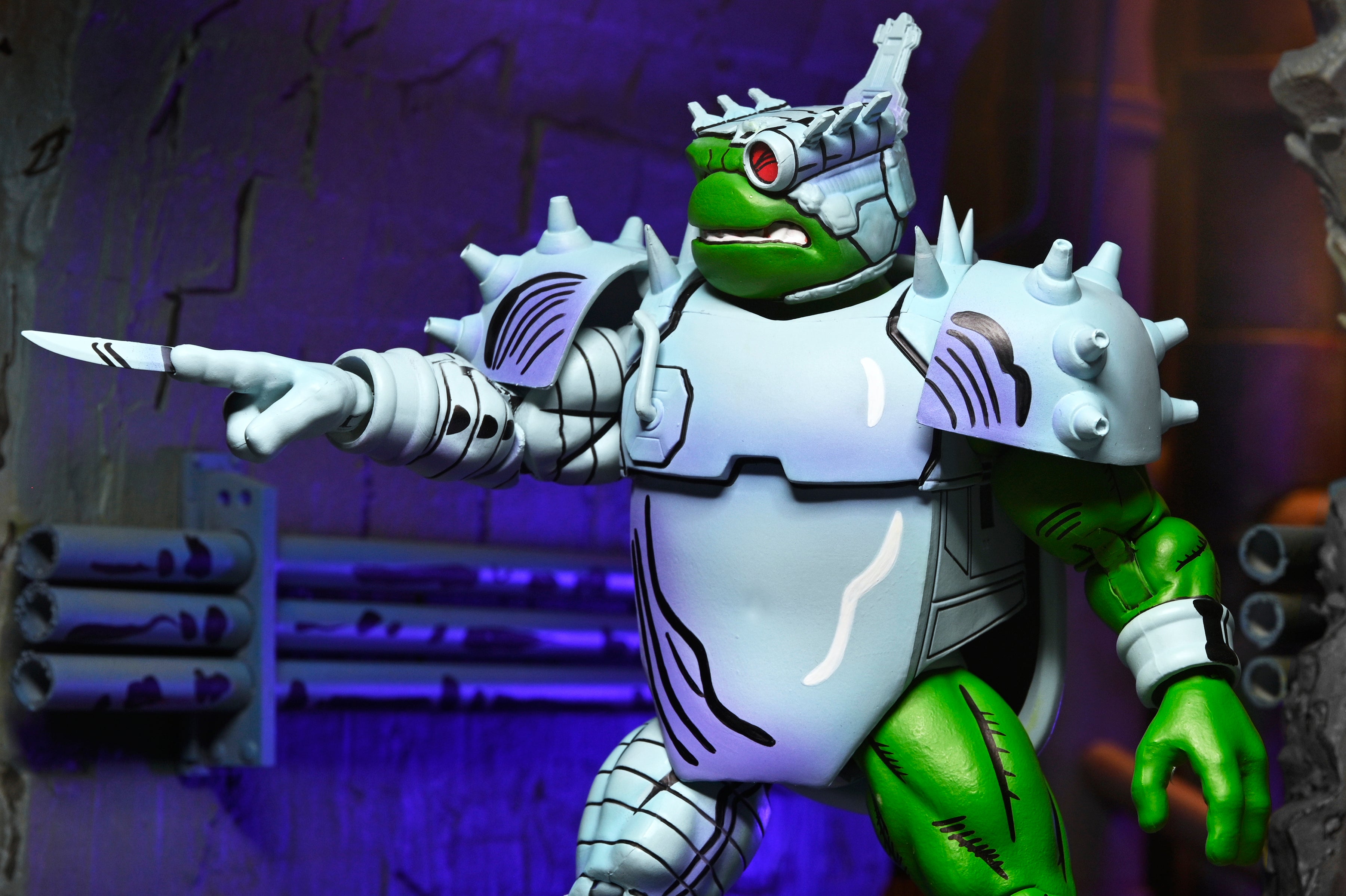 Teenage Mutant Ninja Turtles (Mirage Comics) - Cyborg Donatello 7" Scale Action Figure - NECA