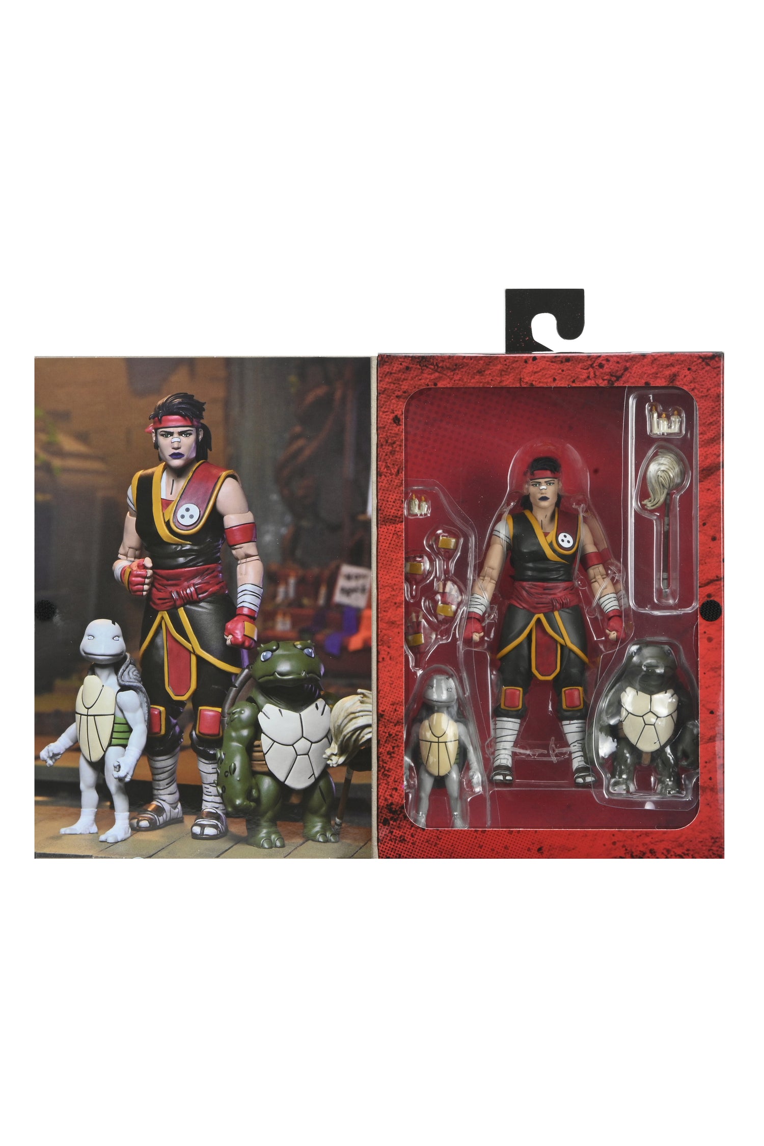 Teenage Mutant Ninja Turtles (The Last Ronin - The Lost Years) - Ultimate Casey Marie with Baby Odyn &amp; Uno Action Figures - NECA