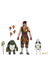 Teenage Mutant Ninja Turtles (The Last Ronin - The Lost Years) - Ultimate Casey Marie with Baby Odyn & Uno Action Figures - NECA