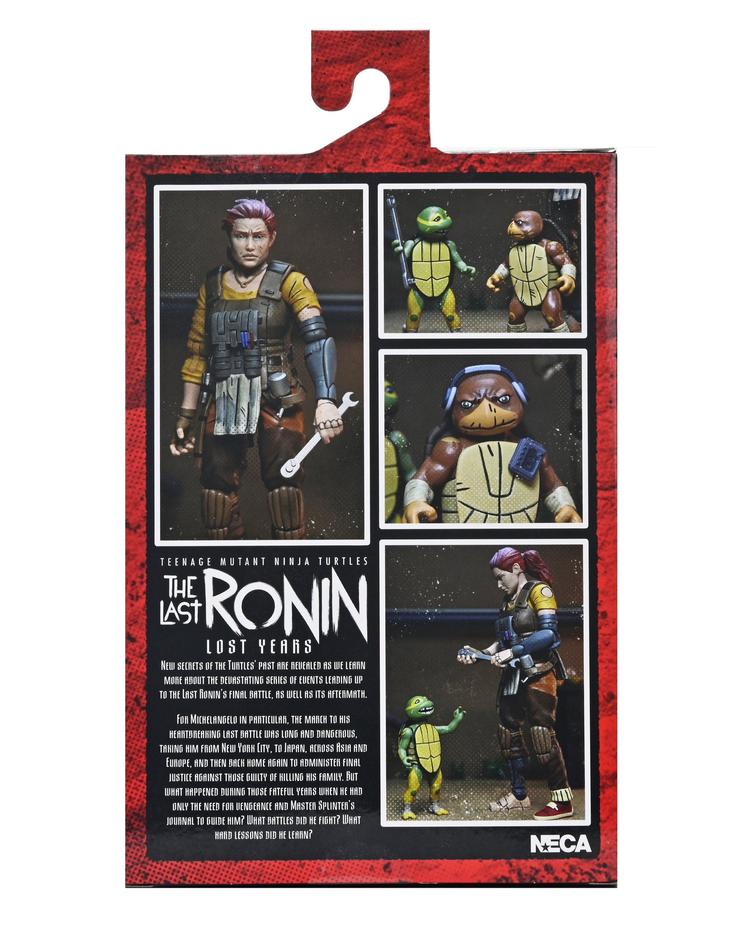 Teenage Mutant Ninja Turtles (The Last Ronin - The Lost Years) - Grammy April with Baby Yi &amp; Moja 7” Scale Action Figures - NECA