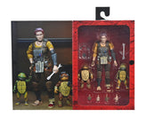 Teenage Mutant Ninja Turtles (The Last Ronin - The Lost Years) - Grammy April with Baby Yi & Moja 7” Scale Action Figures - NECA