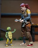 Teenage Mutant Ninja Turtles (The Last Ronin - The Lost Years) - Grammy April with Baby Yi & Moja 7” Scale Action Figures - NECA