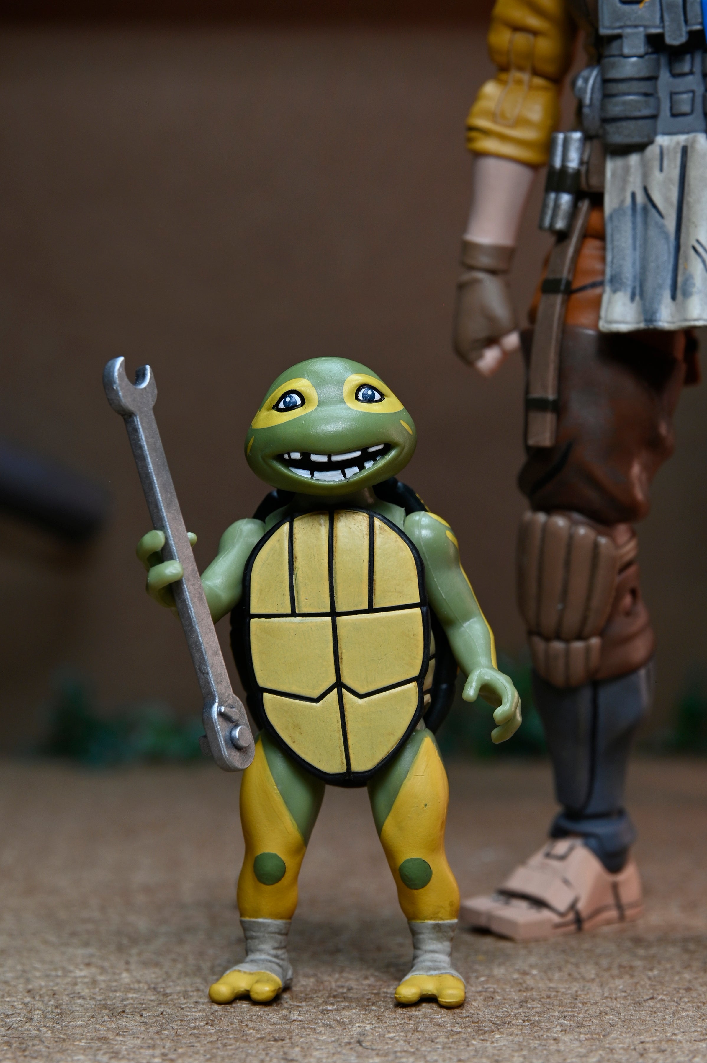 Teenage Mutant Ninja Turtles (The Last Ronin - The Lost Years) - Grammy April with Baby Yi & Moja 7” Scale Action Figures - NECA