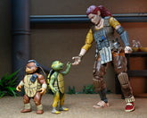 Teenage Mutant Ninja Turtles (The Last Ronin - The Lost Years) - Grammy April with Baby Yi & Moja 7” Scale Action Figures - NECA