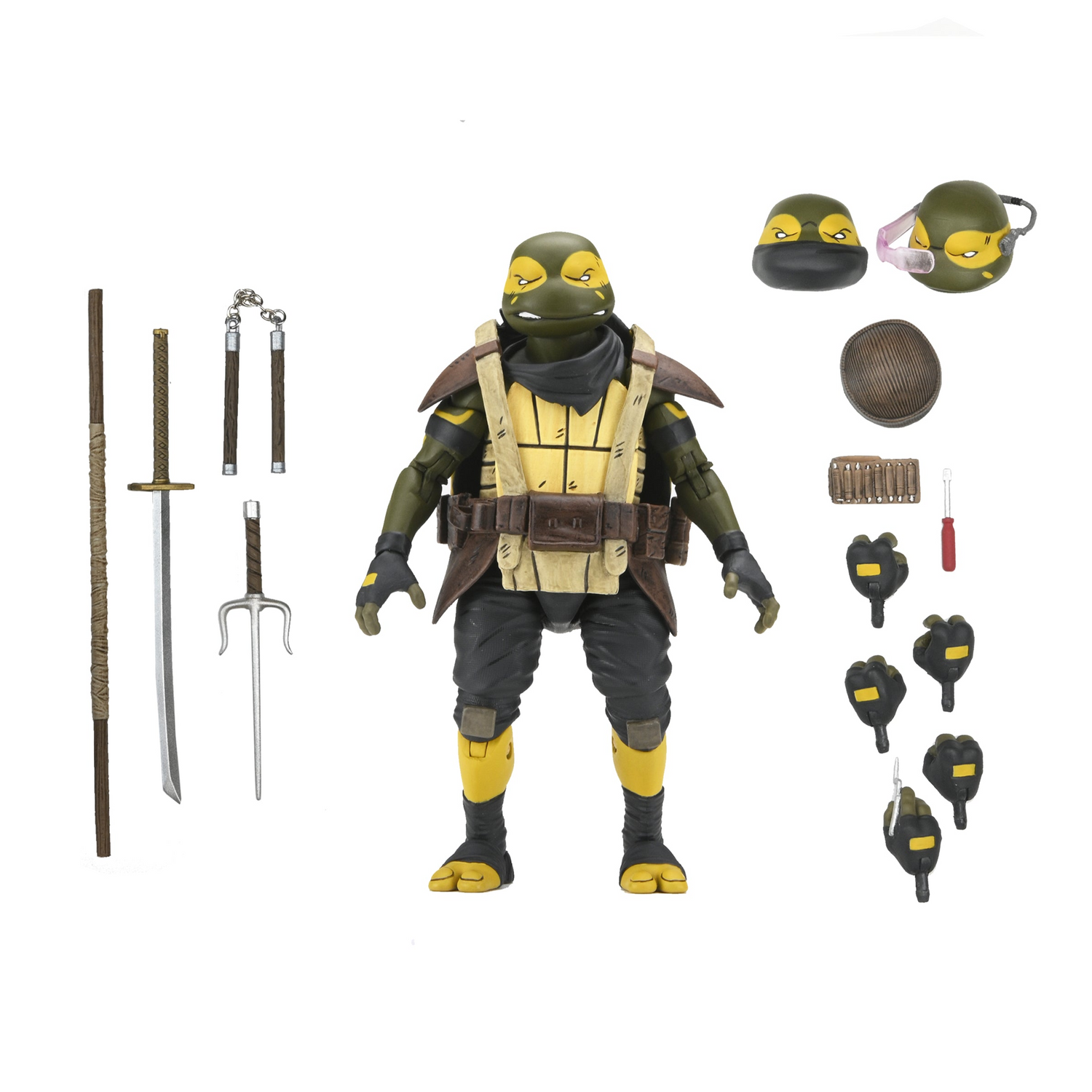Teenage Mutant Ninja Turtles (The Last Ronin) - Ultimate Moja, Odyn, Uno &amp; Yi 7” Scale Action Figure Bundle (PRE-ORDER)