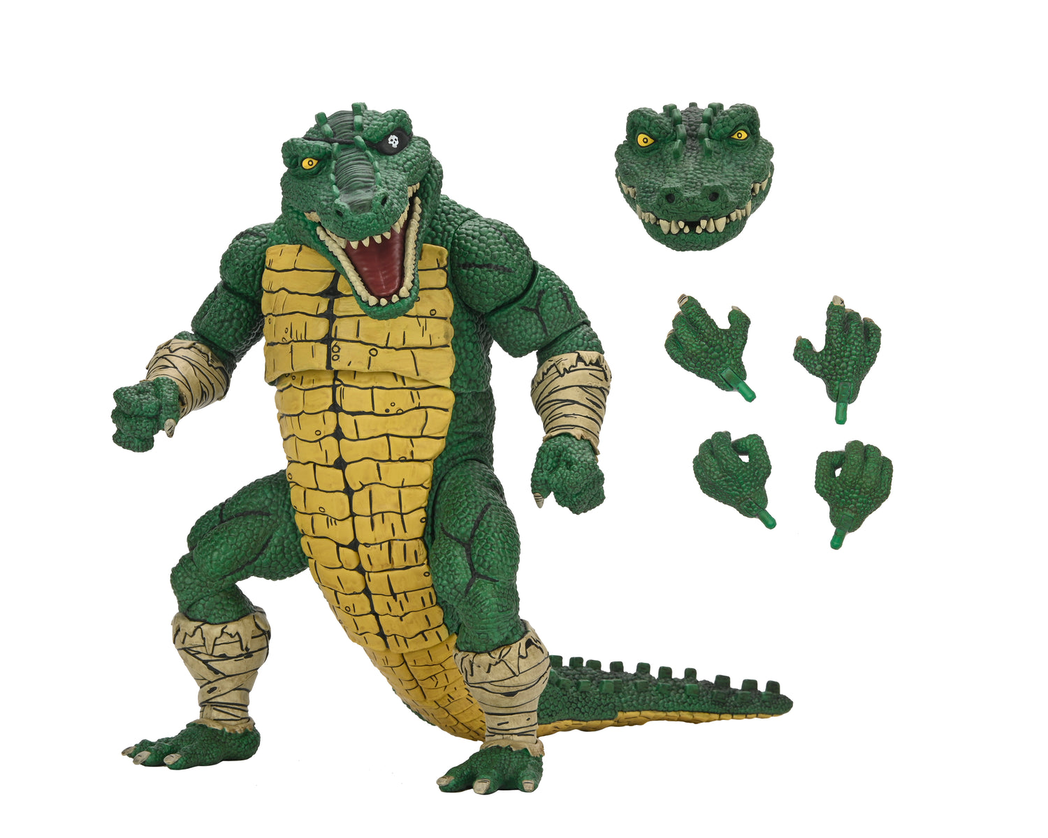 Teenage Mutant Ninja Turtles (Mirage Comics) - Leatherhead Deluxe 7&quot; Scale Action Figure - NECA