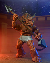 Teenage Mutant Ninja Turtles (Mirage Comics) - Triceraton Gladiator 7" Scale Action Figure - NECA