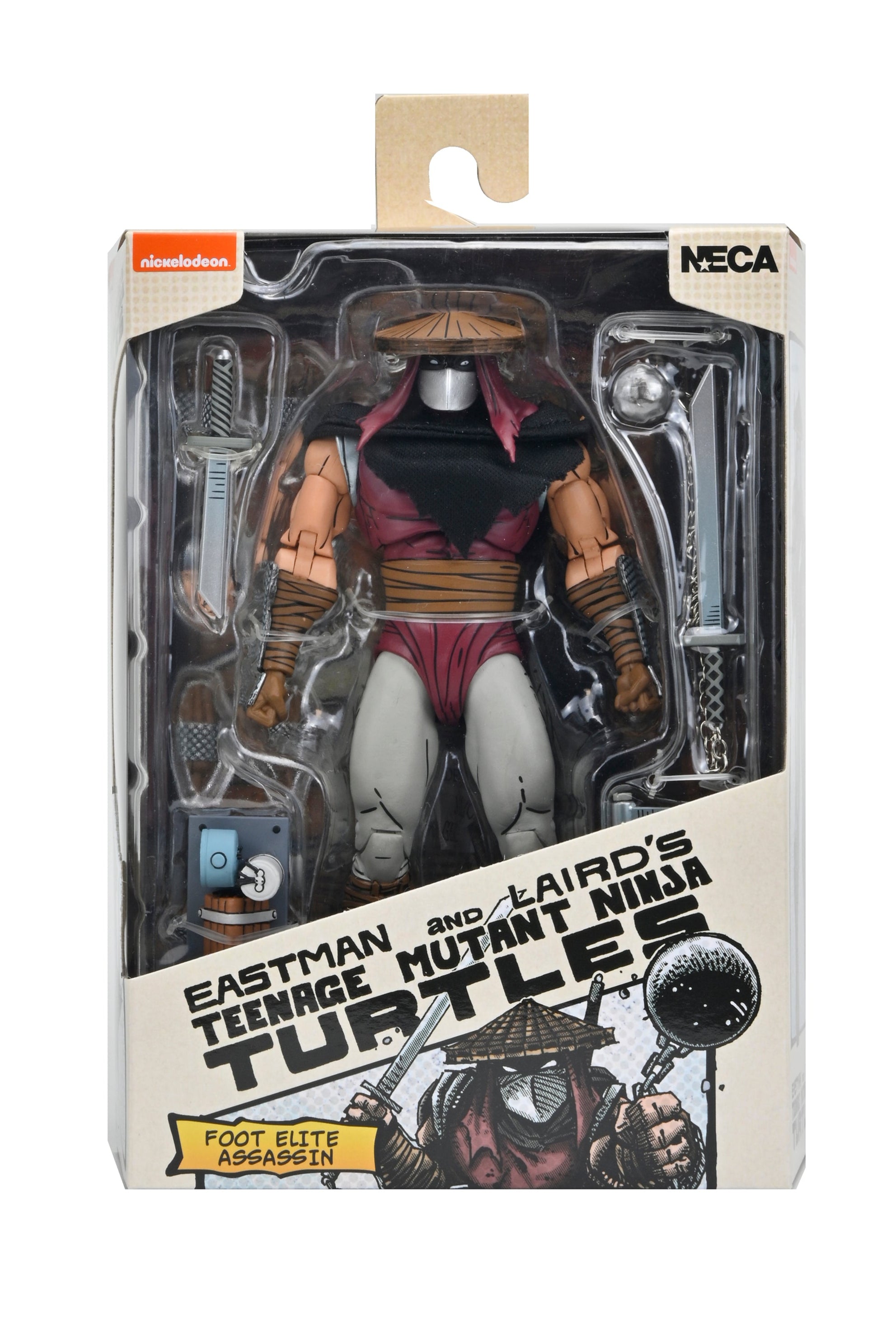 Teenage Mutant Ninja Turtles (Mirage Comics) - Foot Assassin 7&quot; Scale Action Figure (Classic Colors) - NECA