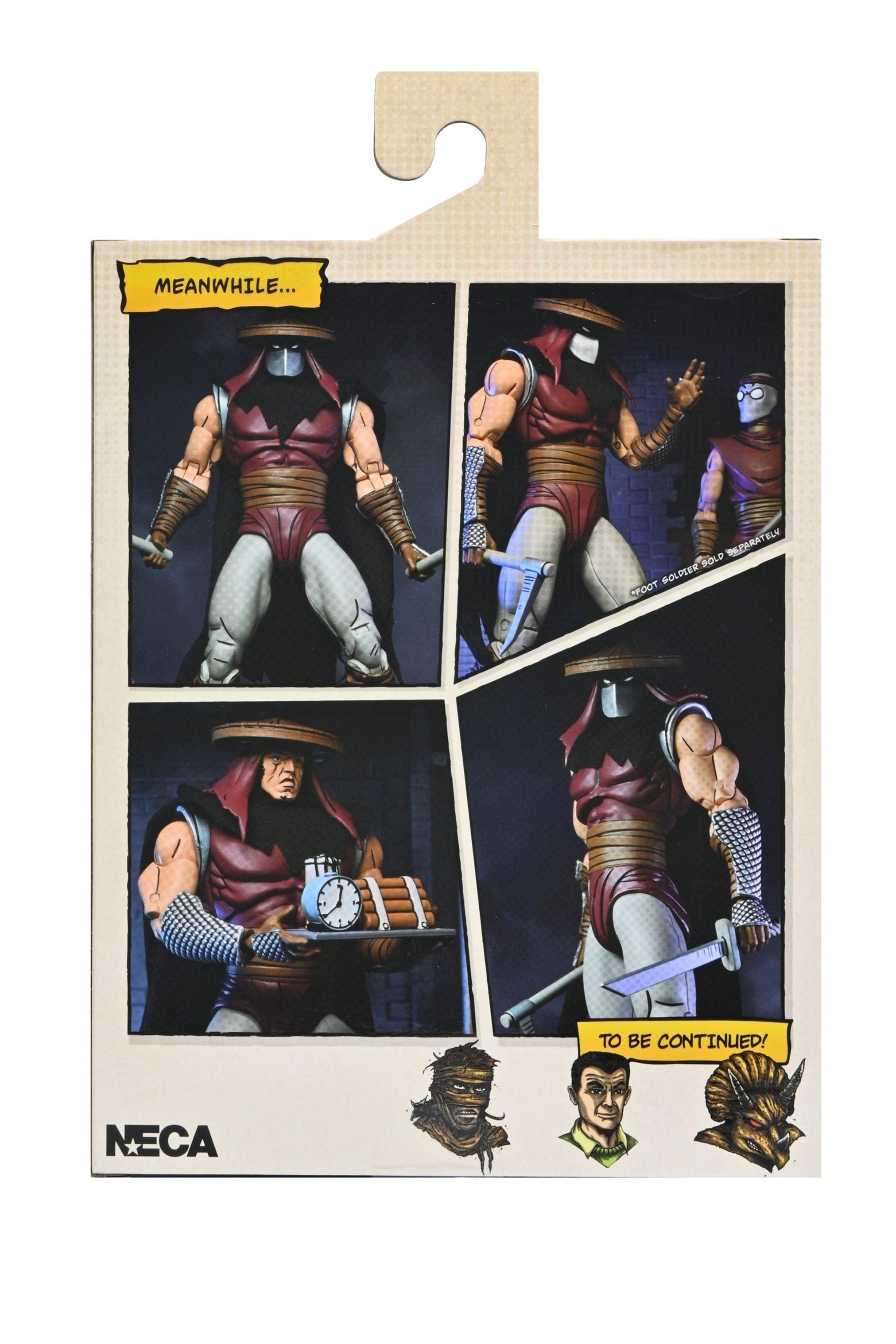 Teenage Mutant Ninja Turtles (Mirage Comics) - Foot Assassin 7&quot; Scale Action Figure (Classic Colors) - NECA