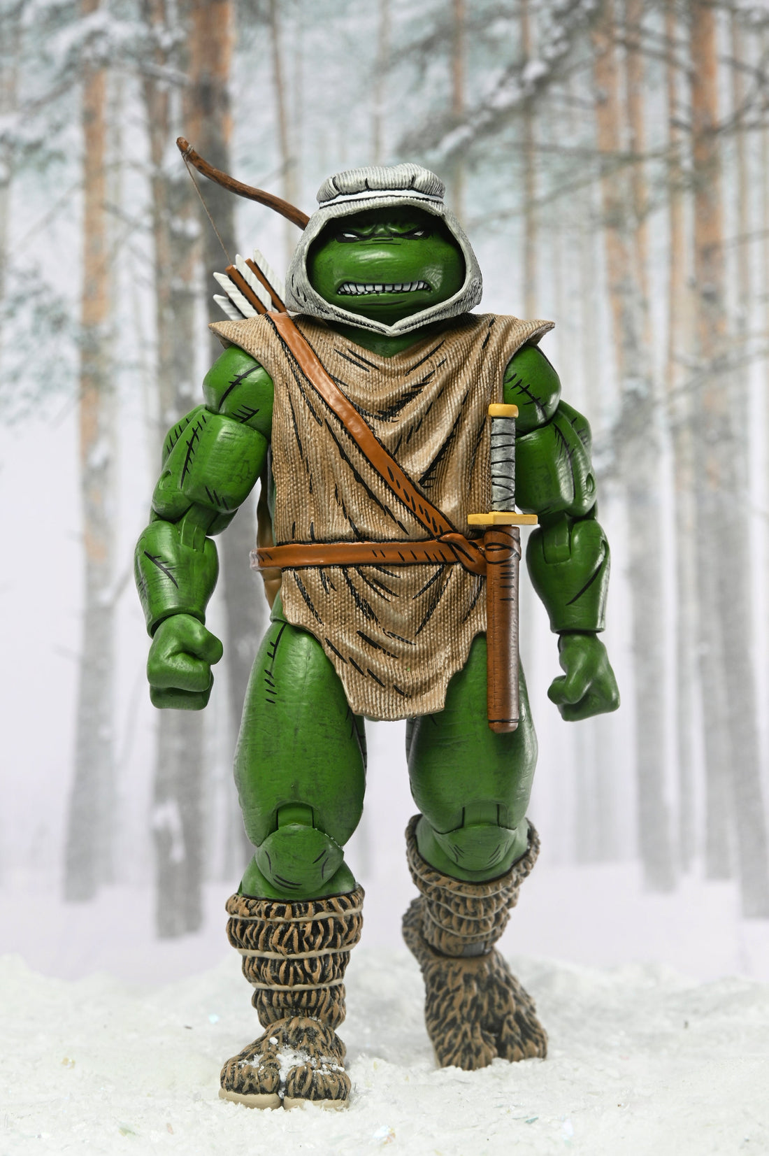 Teenage Mutant Ninja Turtles (Mirage Comics) - Hunter Leonardo 7&quot; Scale Action Figure - NECA