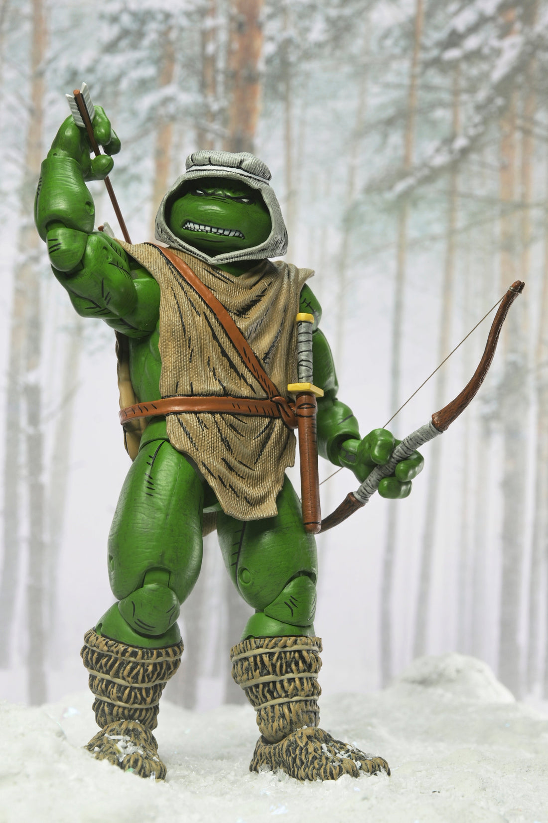Teenage Mutant Ninja Turtles (Mirage Comics) - Hunter Leonardo 7&quot; Scale Action Figure - NECA