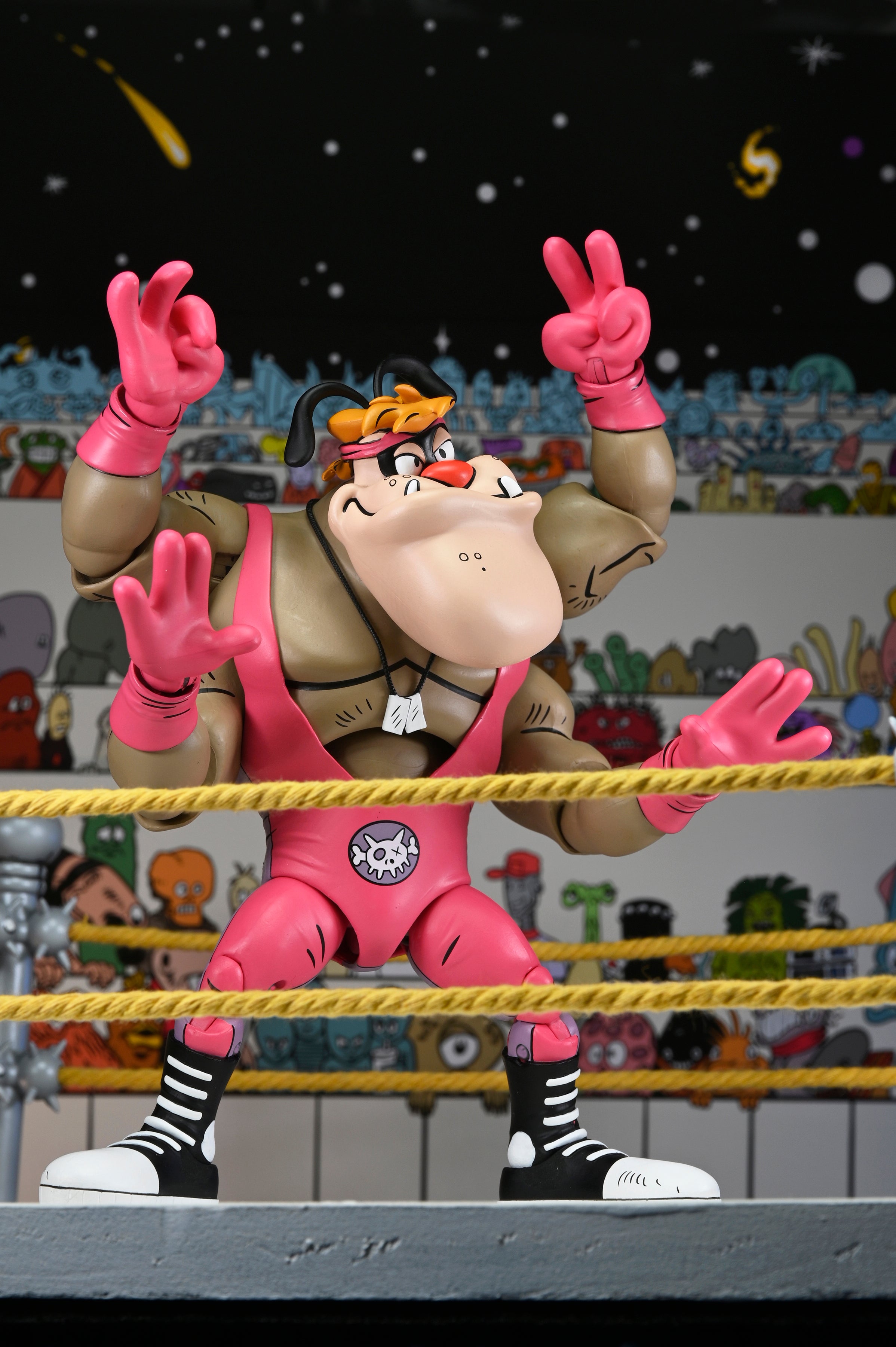 Teenage Mutant Ninja Turtles (Archie Comics) - Stump Wrestling Cryin&