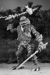 Universal Monsters x Teenage Mutant Ninja Turtles – Black & White Turtles 7” Scale Action Figure 4-Pack - NECA