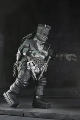 Universal Monsters x Teenage Mutant Ninja Turtles – Black & White Turtles 7” Scale Action Figure 4-Pack - NECA