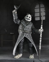 Universal Monsters x Teenage Mutant Ninja Turtles – Black & White Turtles 7” Scale Action Figure 4-Pack - NECA