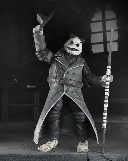 Universal Monsters x Teenage Mutant Ninja Turtles – Black &amp; White Turtles 7” Scale Action Figure 4-Pack - NECA