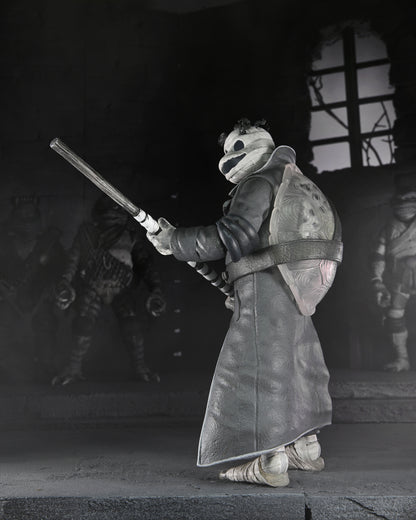 Universal Monsters x Teenage Mutant Ninja Turtles – Black &amp; White Turtles 7” Scale Action Figure 4-Pack - NECA