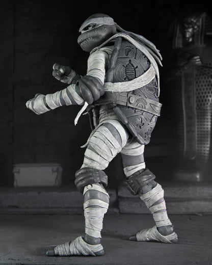 Universal Monsters x Teenage Mutant Ninja Turtles – Black &amp; White Turtles 7” Scale Action Figure 4-Pack - NECA