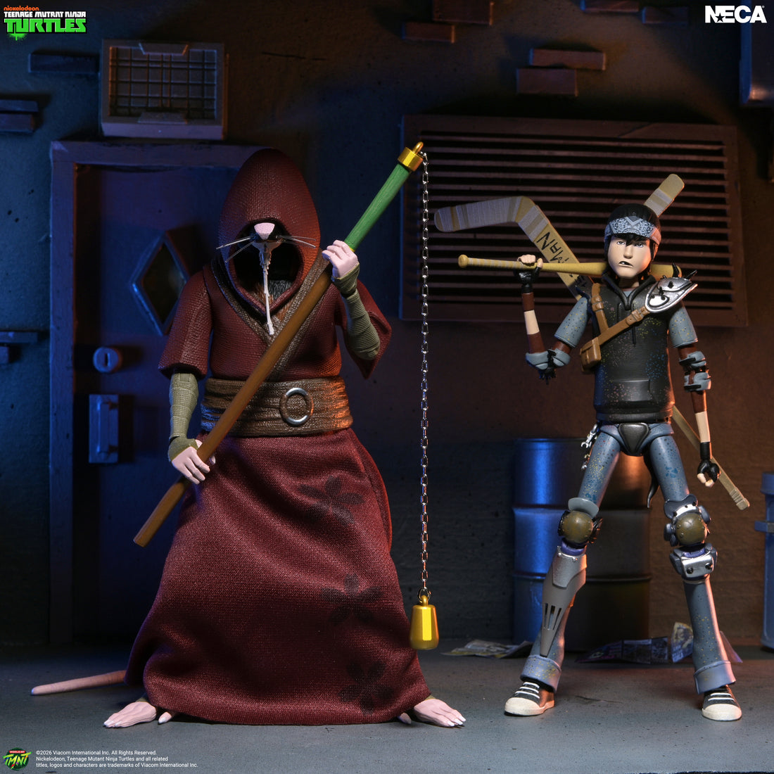 Teenage Mutant Ninja Turtles (2012 Cartoon) - Ultimate Splinter, Casey Jones, Metalhead 7" Scale Action Figure Bundle (PRE-ORDER)